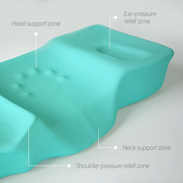 Height Adjustable Memory Foam Pillow – Ergonomic Neck Support