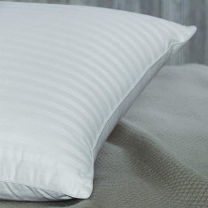 600 Fill Power Down Pillow – Cotton Damask Shell