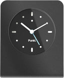 Analog Alarm Clock with Light & Snooze – Silent Bedside Clock