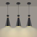 Mini Pendant Lights for Kitchen Island – Black Gold & White
