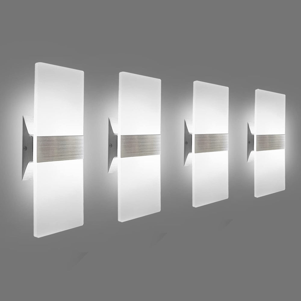 Modern LED Wall Sconce – Hardwired Up Down Light
