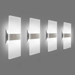 Modern LED Wall Sconce – Hardwired Up Down Light
