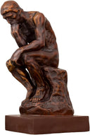 The Thinker Bronze Sculpture Figurine – Decorative Collectible Statue for Home & Office