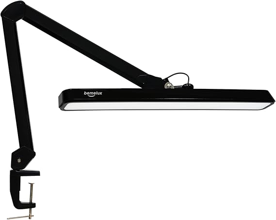 LED Architect Desk Lamp with Clamp & Swing Arm