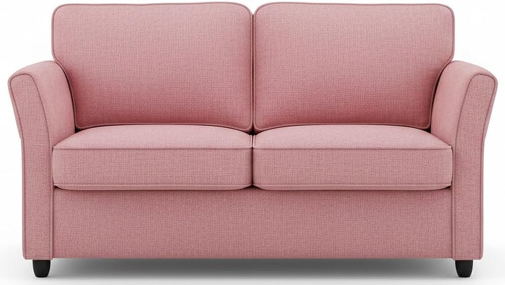 67" Chenille Loveseat Sofa with Removable Covers