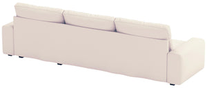 Kivik Sofa with Chaise Sectional Slipcover – Polyester Beige