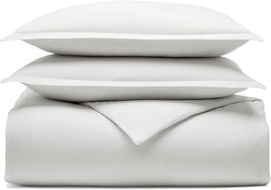 Organic Cotton Flannel Duvet Cover Set with Shams