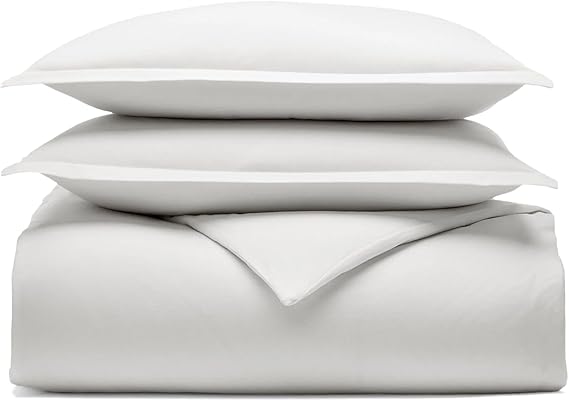 Organic Cotton Flannel Duvet Cover Set with Shams