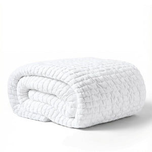 Waterproof Quilted Mattress Protector – Deep Pocket Fit, Breathable & Silent