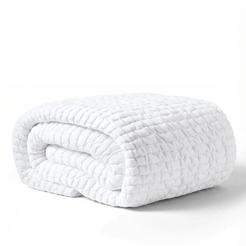 Waterproof Quilted Mattress Protector – Deep Pocket Fit, Breathable & Silent
