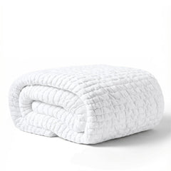 Waterproof Quilted Mattress Protector – Fitted Sheet Style
