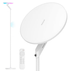 LED Floor Lamp with Remote Control – 3000LM, 2700–5000K, RGB Modes