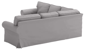 Cotton Ektorp 2+2 Corner Sofa Slipcover Set