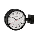 Double-Sided Wall Clock – Small Indoor Station Clock