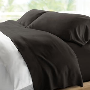 Bamboo Sateen Sheet Set – 4-Piece Lyocell Bedding