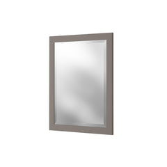24" x 30" Beveled Bathroom Vanity Mirror – Wood Frame