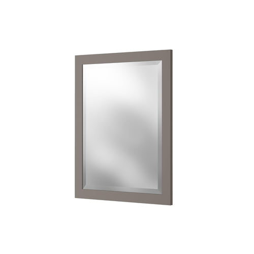 24" x 30" Beveled Bathroom Vanity Mirror – Wood Frame