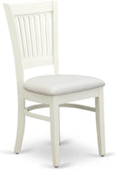 Dining Chairs with Linen Seat, Set of 2