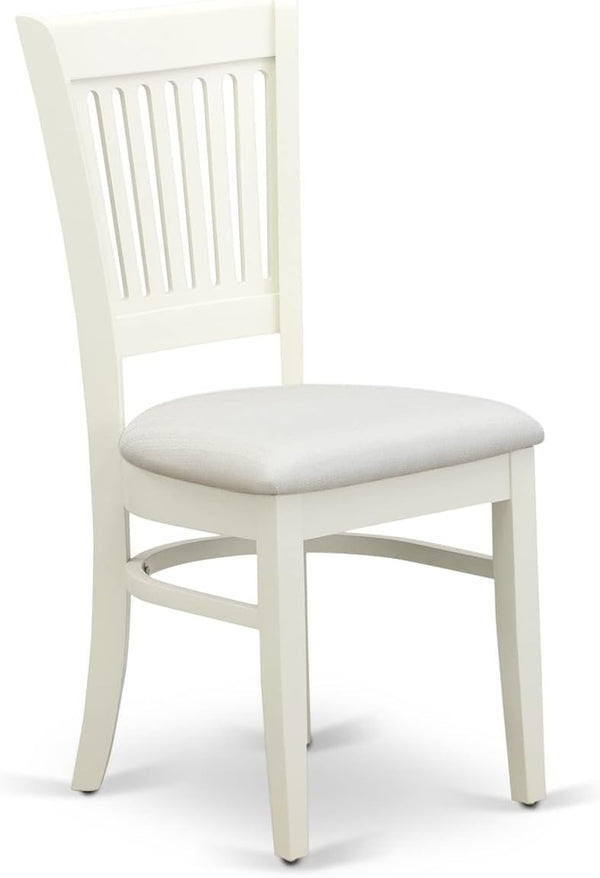 Dining Chairs with Linen Seat, Set of 2