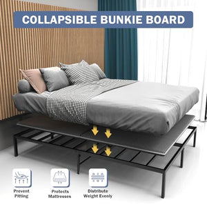 King Size Bunkie Board 76x80 – Heavy Duty Foldable Mattress Support