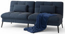 Convertible Futon Sofa Bed with Adjustable Backrest