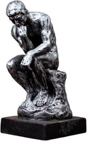 The Thinker Bronze Sculpture Figurine – Decorative Collectible Statue for Home & Office