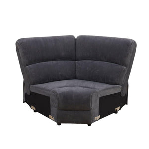 L-Shaped Reclining Sectional Sofa with Storage Console & Cup Holders