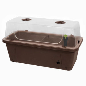 Elevated Raised Garden Bed with Self-Watering Planter & Grow Dome