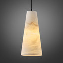 Alabaster Pendant Light – Natural Stone Ceiling Fixture
