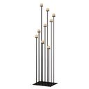 60-Inch 9-Arm Floor Candelabra Holder | Tall Metal Candlestick Stand