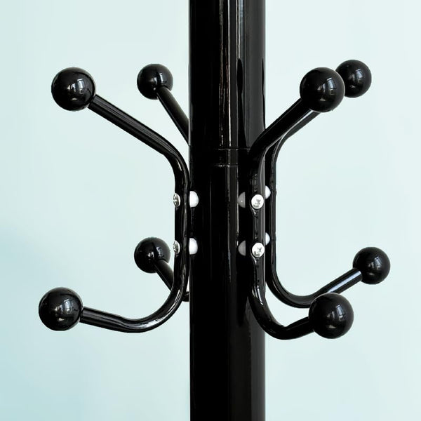 Freestanding Coat Rack with Marble Base