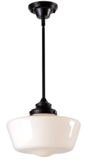 Cambridge Rustic Pendant Light – Blackened Oil Rubbed Bronze
