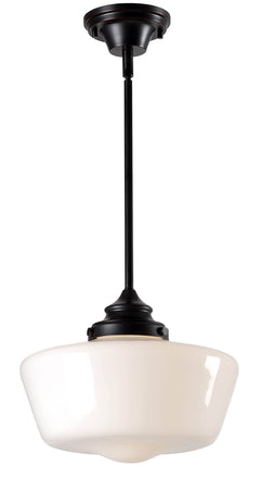 Cambridge Rustic Pendant Light – Blackened Oil Rubbed Bronze