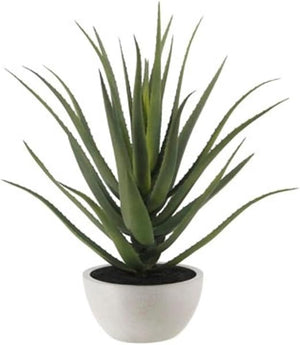 Faux Succulent Arrangement with Planter Pot