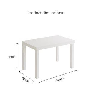 High Gloss White Dining Table