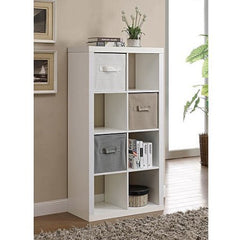 8-Cube Storage Organizer - White