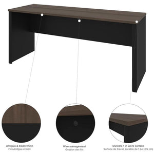 5-Piece L-Shaped Office Desk Set with Lateral Filing Cabinet