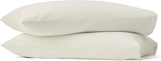 Organic Cotton Flannel Pillowcase Set – King & Standard, Multiple Colors