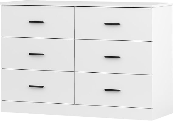 6-Drawer Horizontal Dresser Cabinet