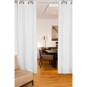4-in-1 Soundproof Room Divider Curtain – Blackout, Thermal, Noise Reduction, Velvet Grommet