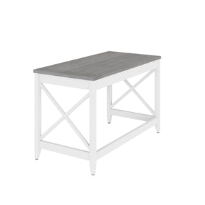 Farmhouse Writing Desk 47" | Light Grey