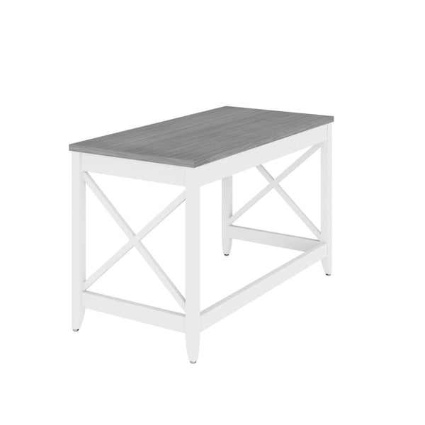 Farmhouse Writing Desk 47" | Light Grey