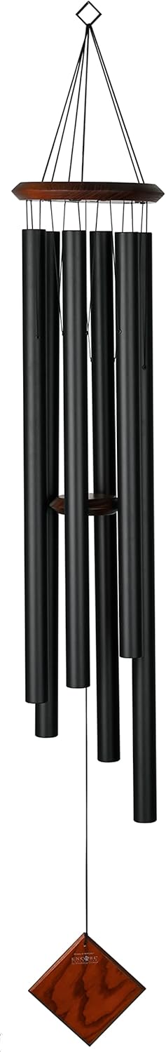 54" Outdoor Wind Chime – Aluminum Tubes, Pentatonic Tuned, Weather-Resistant