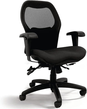 Ergonomic Mid-Back Office Chair with Lumbar Support