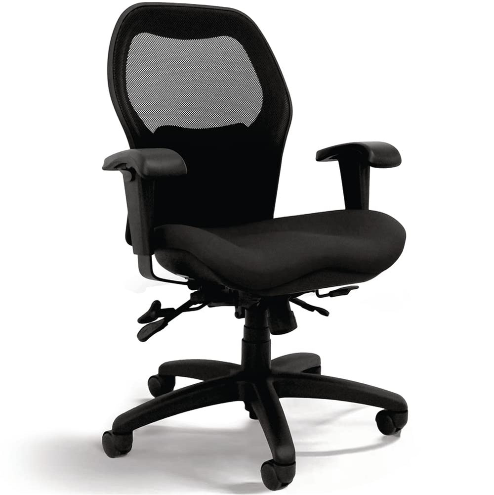 Ergonomic Mid-Back Office Chair with Lumbar Support