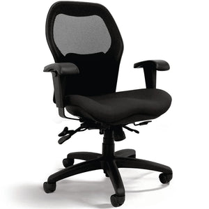 Ergonomic Mid-Back Office Chair with Lumbar Support