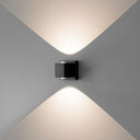 Square LED Wall Sconce – Dimmable Indoor Hardwired Up Down Light