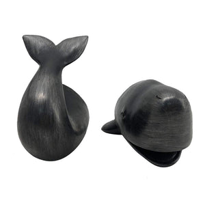 Whale Nautical Bookends