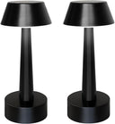 UMEXUS 8.8'' Cordless Small Table Lamp for Bar Restaurant, Rechargeable Battery Operated Touch Lamps, Gold 3-Way Dimmable LED Metal Portable Bedside Mini Night Light for Bedroom Outdoor, Home Decor