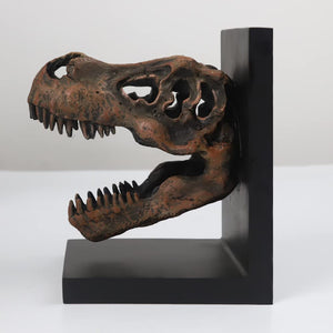T-Rex Skull Decorative Bookend